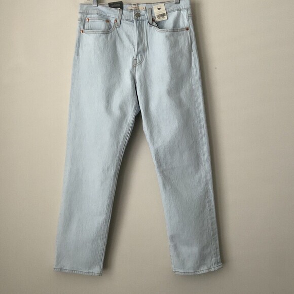 Levi’s Premium Jeans Size 30 Light Blue Wedgie Straight High Rise - Picture 12 of 12